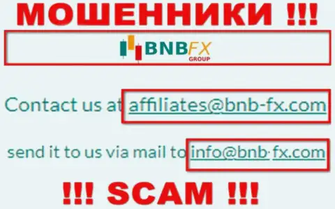 Е-мейл лохотрона БНБ ЭфИкс, инфа с интернет-площадки