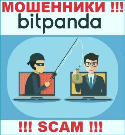 Даже не думайте, что с дилинговой организацией Bitpanda Com возможно преувеличить прибыль, Вас дурачат