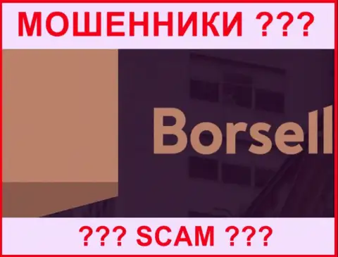 Borsell - это МОШЕННИКИ !!! SCAM !!!