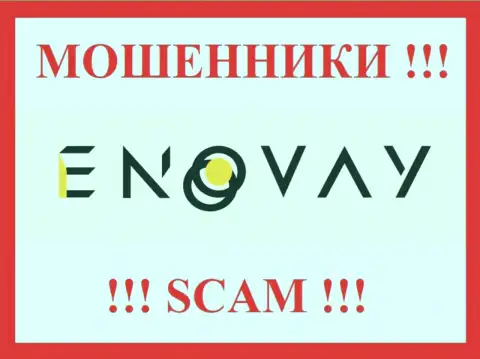 Лого МОШЕННИКА EnoVay Info