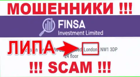 Finsa - это ЖУЛИКИ, сливающие клиентов, оффшорная юрисдикция у компании липовая