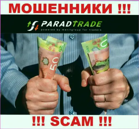 В организации Parad Trade разводят игроков на уплату фейковых налоговых сборов