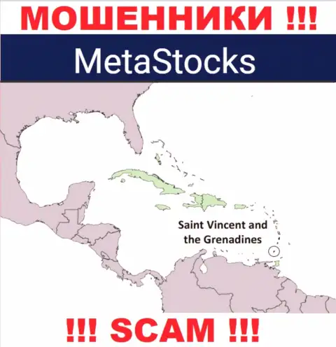 Из компании Meta Stocks финансовые средства возвратить нереально, они имеют оффшорную регистрацию - Kingstown, St. Vincent and the Grenadines