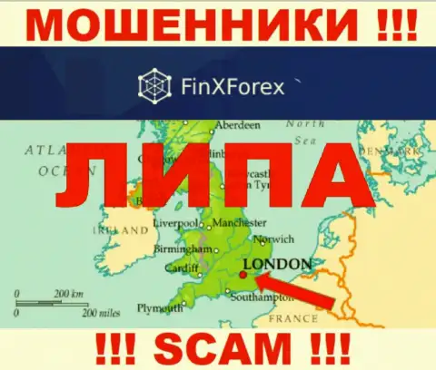 Ни одного слова правды относительно юрисдикции FinXForex LTD на информационном ресурсе компании нет - это мошенники