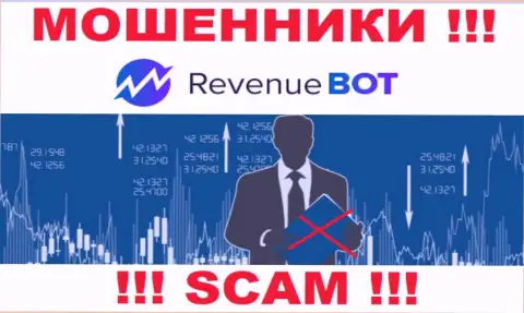 Вы не сможете вернуть денежные средства, перечисленные в RevBot - internet-мошенники !!! У них нет регулятора